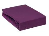 Prześcieradło Frotte z gumką Fiolet ciemny -  220x200 - 037 śliwka